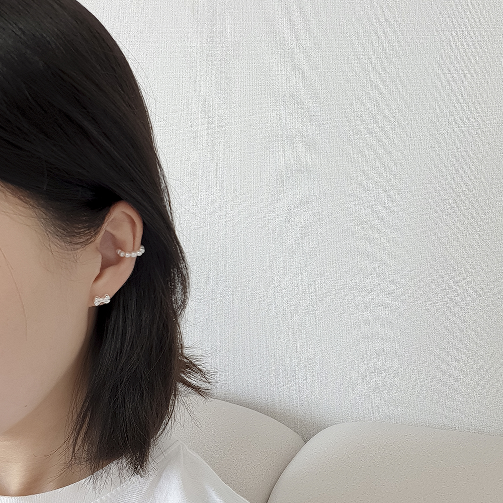 진주이어커프 이어커프스 이어커브 이어커프귀찌 알러지없는귀걸이 - 상세 이미지 5