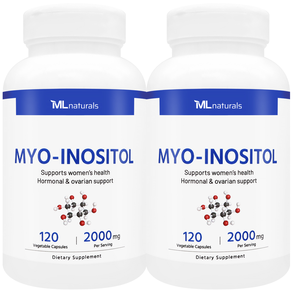 신제품! 2병 마이라이프 내추럴스 미오-이노시톨 2000mg 120야채캡슐 - 메인 이미지