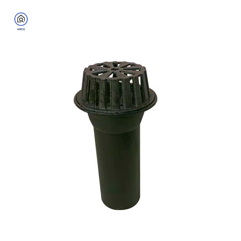 버킷 주철 배관 옥상 수직 원형 배수 캡 루프드레인 커버 - 상세 이미지 5