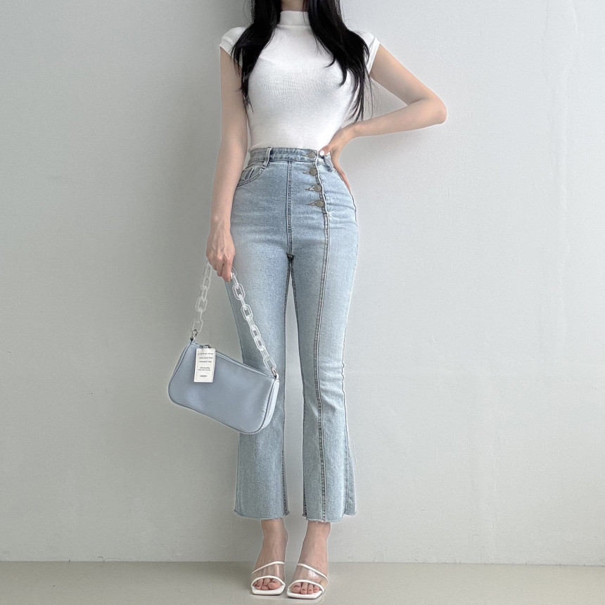 [1만장판매💘]당일발송🚀 보들쫀쫀 반목나시 티셔츠 폴라티 골지 반폴라 반목티 상세 이미지 16
