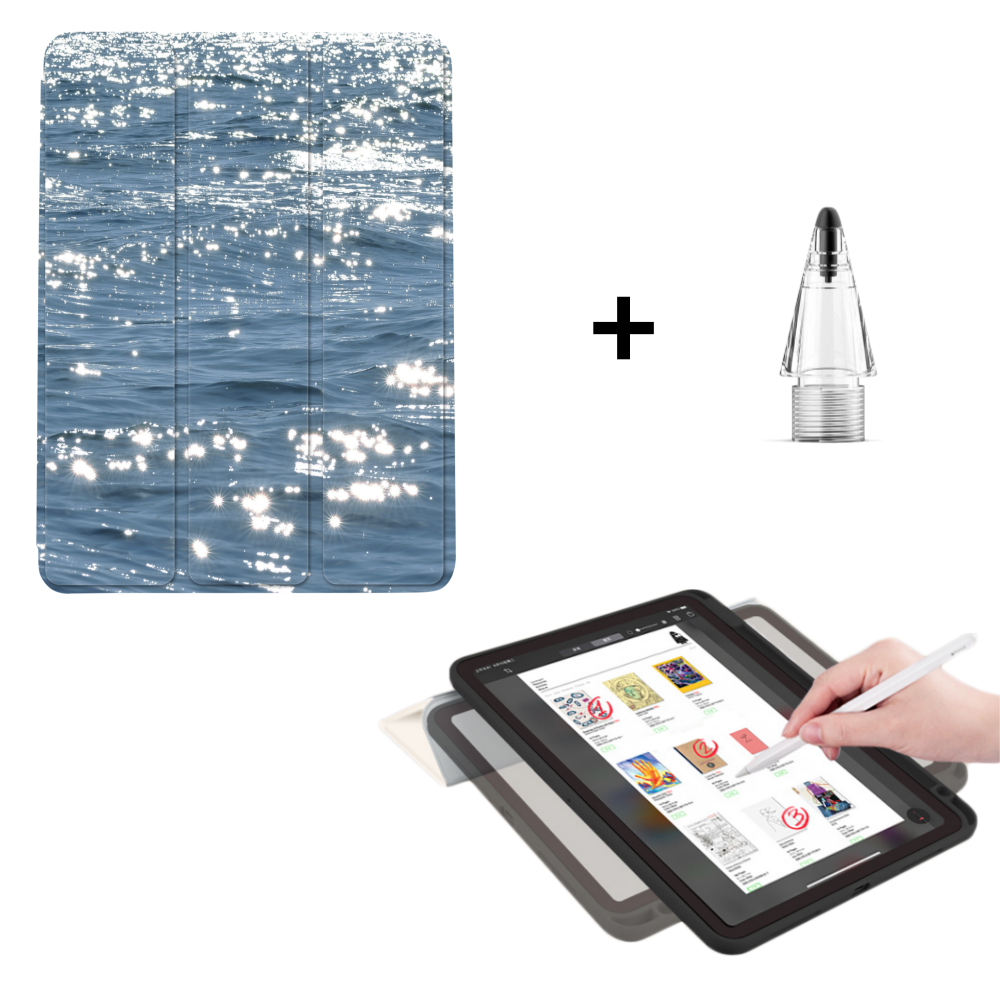 오드밤 윤슬 바다 아이패드 케이스 에어11 6세대 케이스 M2 7세대 M3