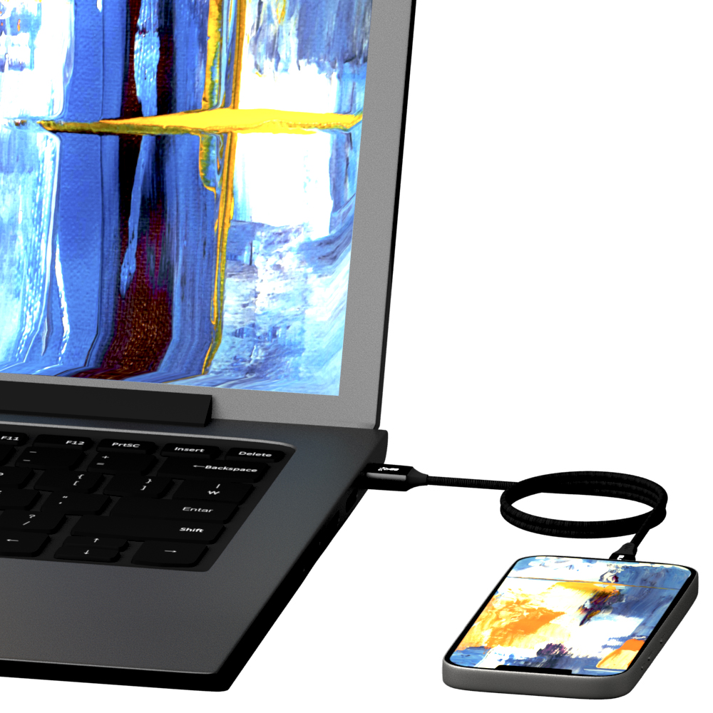 C타입 케이블 마그네틱 케이블 A to C 10Gbps 고속충전 안드로이드 오토 50cm - 상세 이미지 4