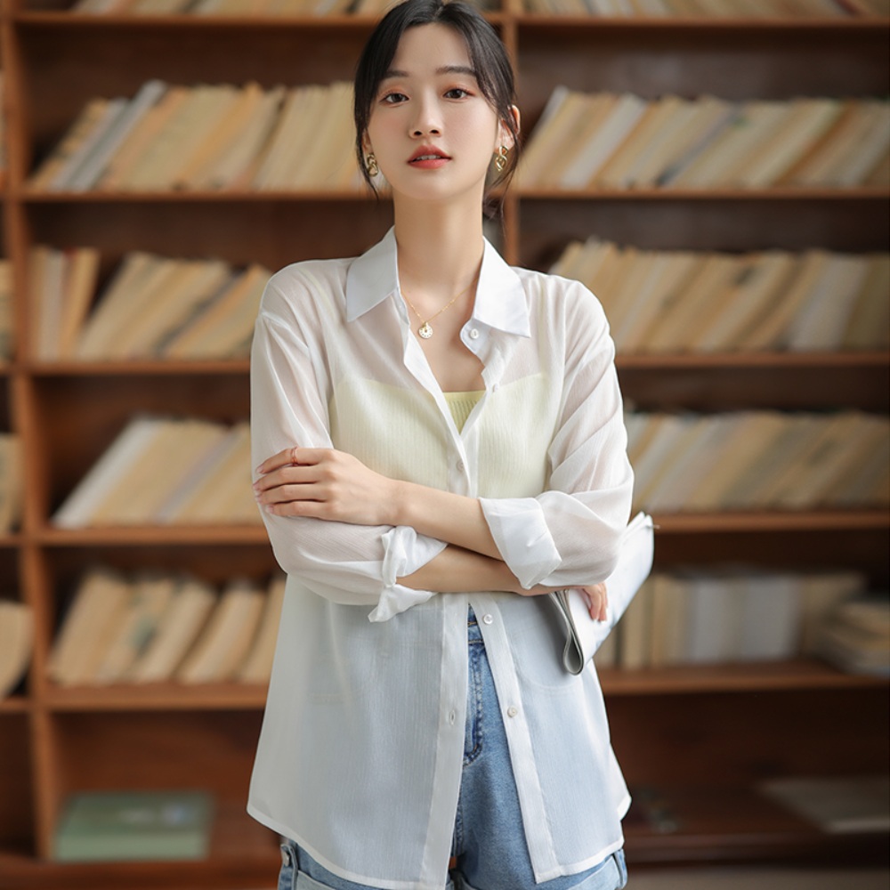 신랑 수업 120회 서윤아 블라우스 셔츠 모던한 파스텔 의상 옷 패션 - 메인 이미지