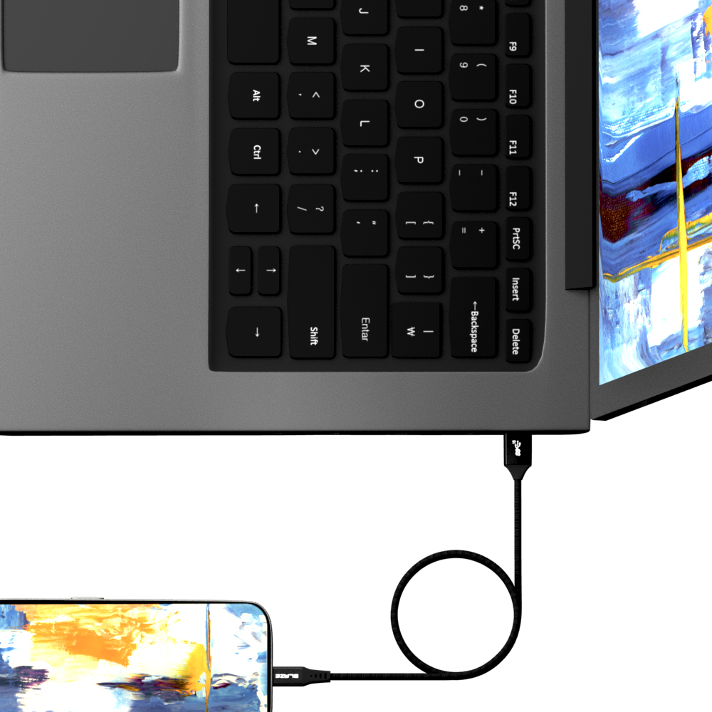C타입 케이블 마그네틱 케이블 A to C 10Gbps 고속충전 안드로이드 오토 50cm - 상세 이미지 3