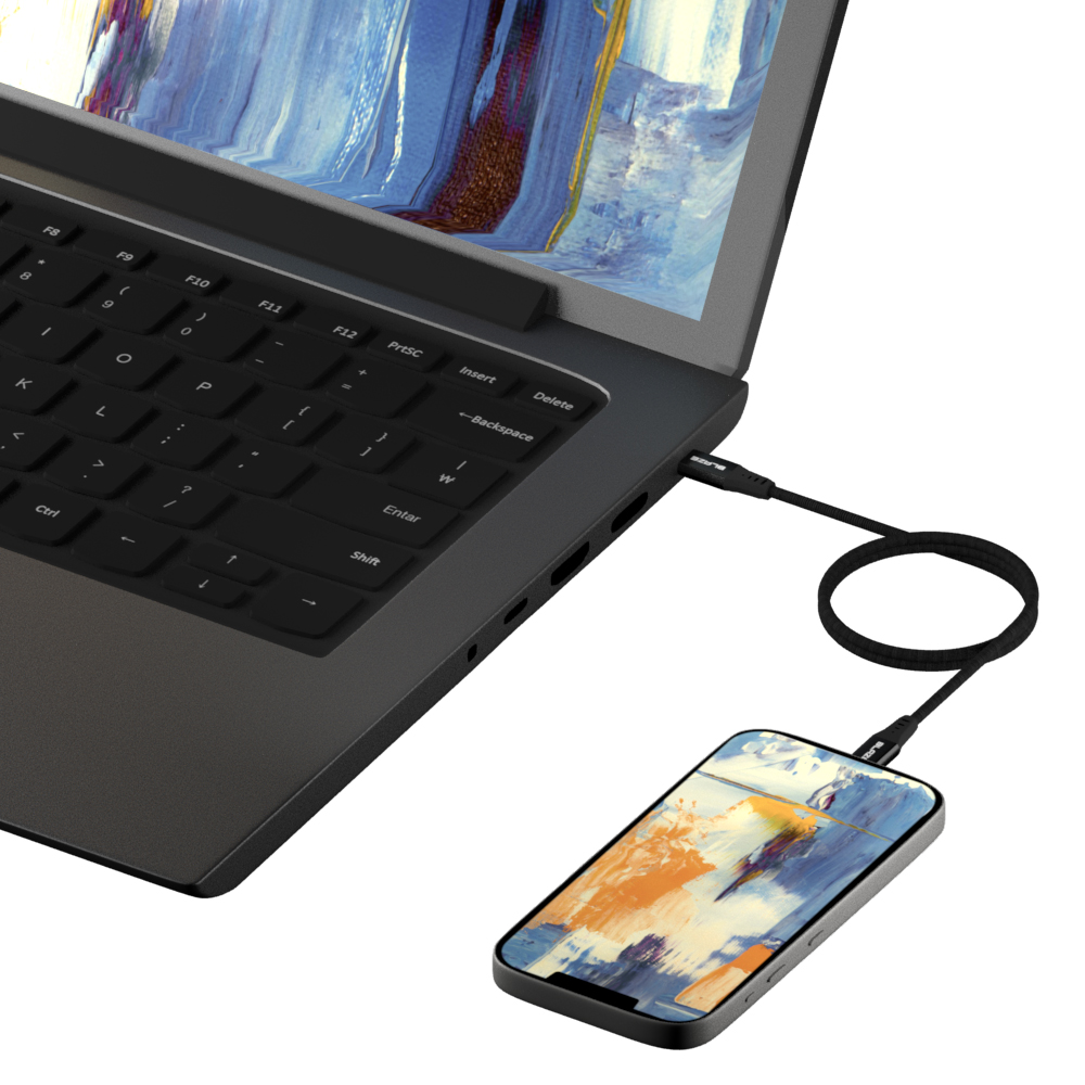 C TO C 케이블 마그네틱 USB4 240W 40Gbps 맥북 썬더볼트 초고속케이블 1.2m - 상세 이미지 3