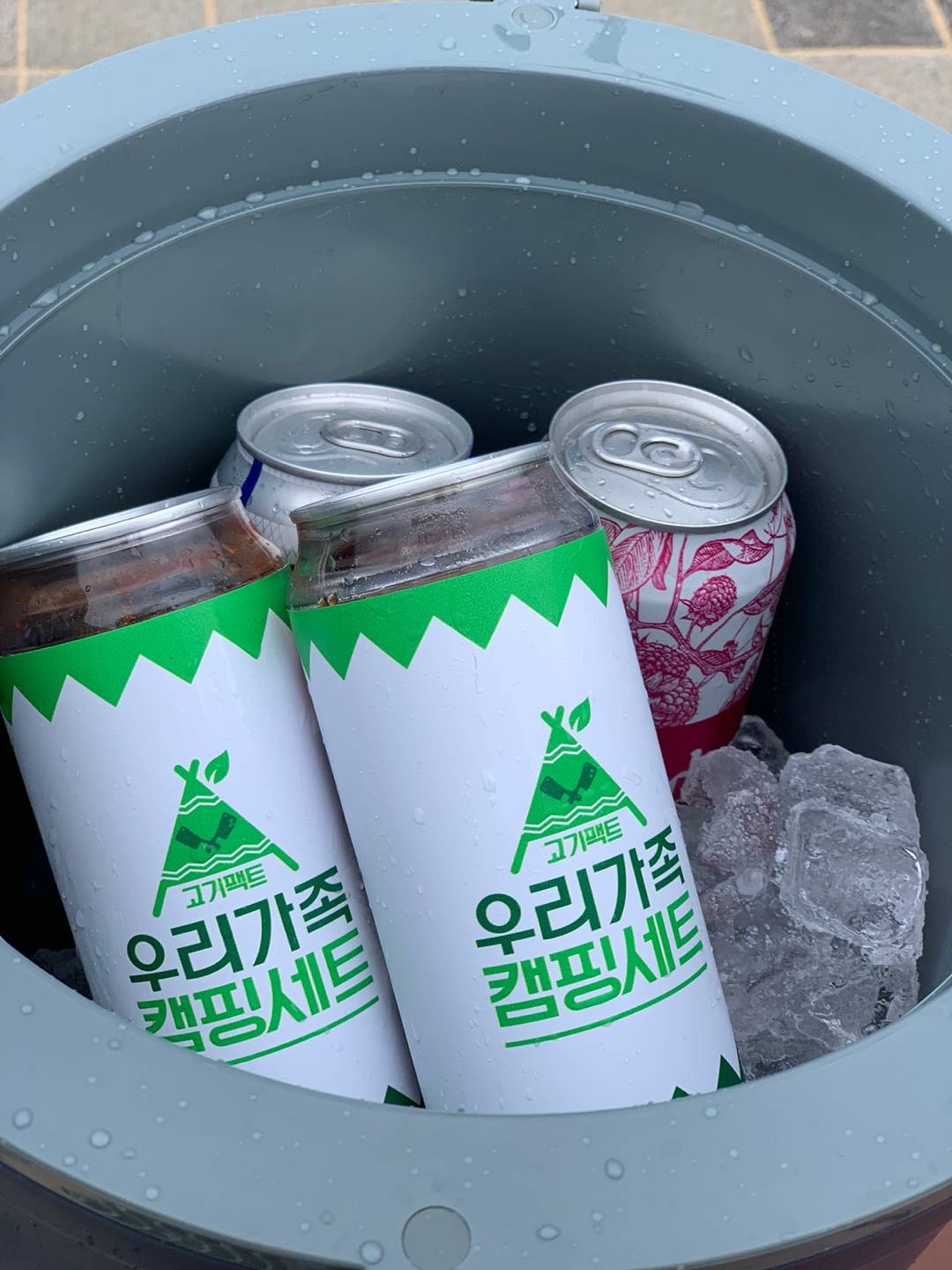 한돈 삼겹살 캠핑음식 양념구이 마장동고기팩트