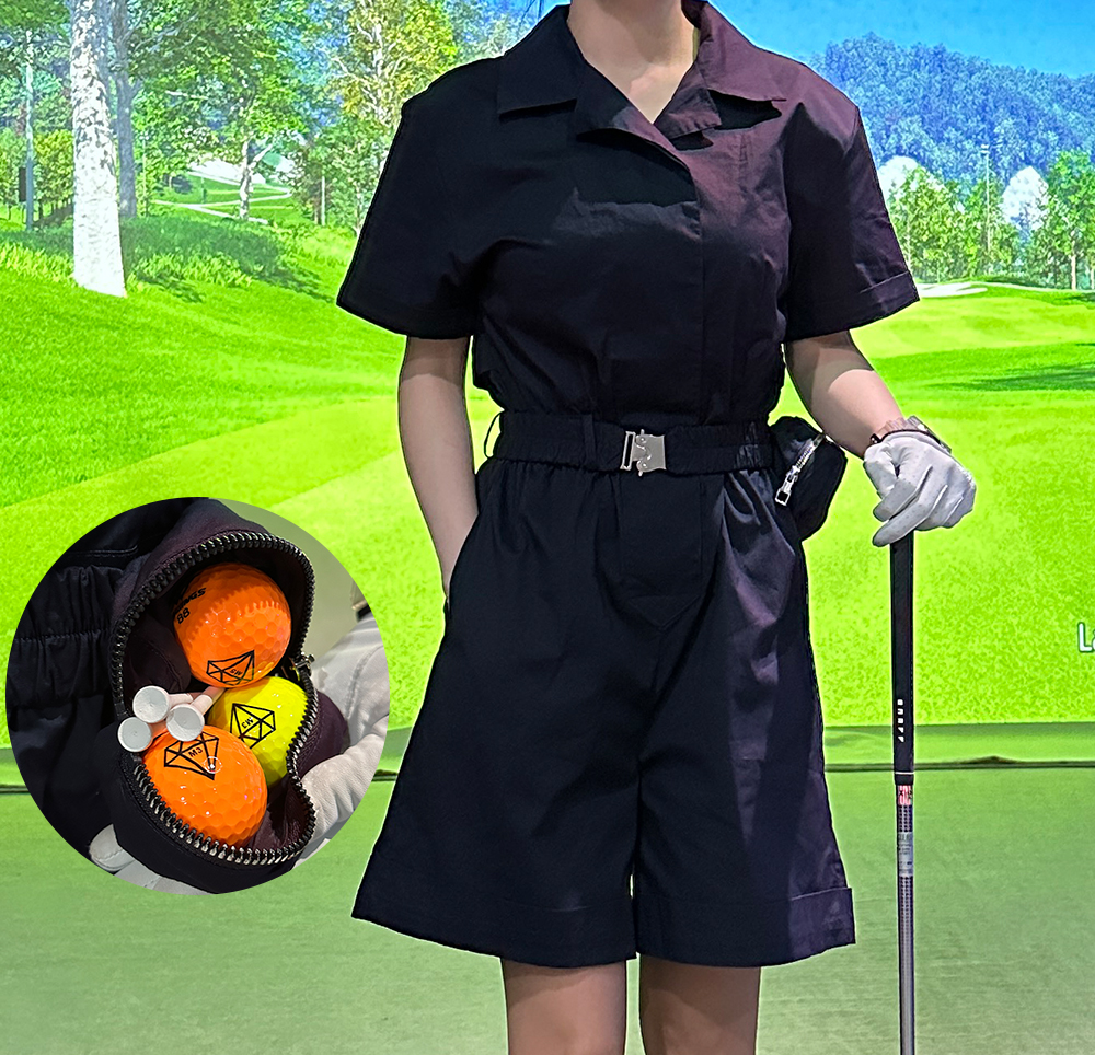 골프점프수트 여성골프반바지 빅사이즈골프웨어
