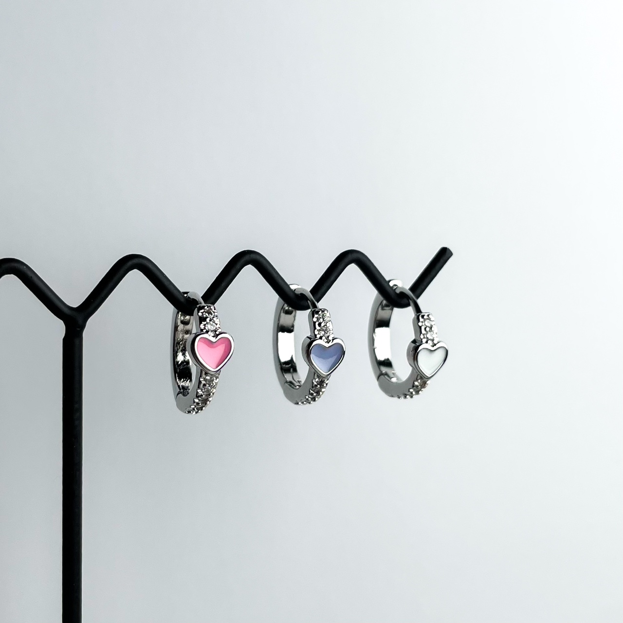 CoComade☀   큐.로.하 ♥ 링 피어싱   (cubic romantic heart- ring ) : 코코피어싱클럽