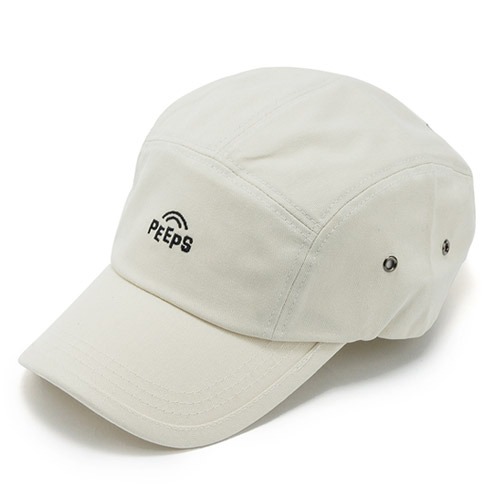 PEEPS Small Logo Curved Camp Cap 5패널캡 아이보리 - 상품 이미지