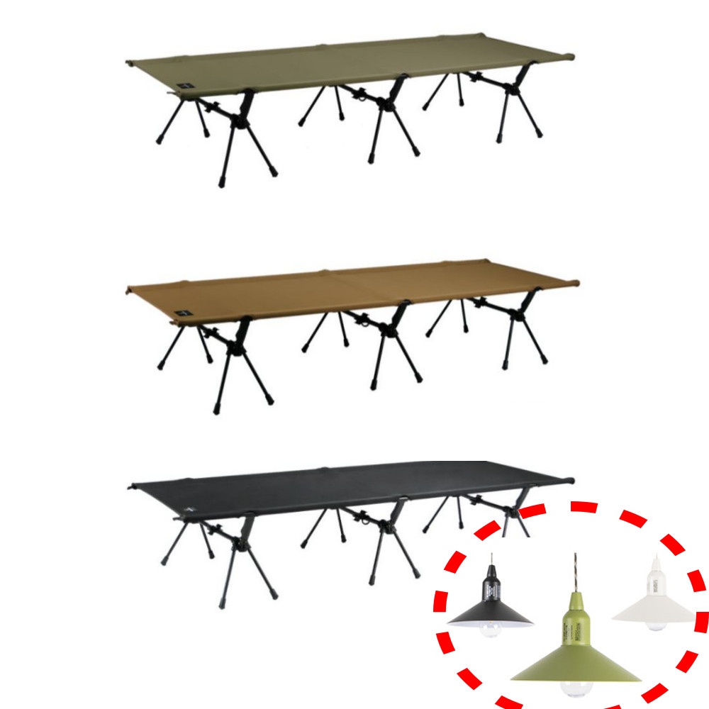 [풀다운랜턴증정] 몬테라 시에스타 1 코트 W 캠핑 차박 경량 와이드 야전침대