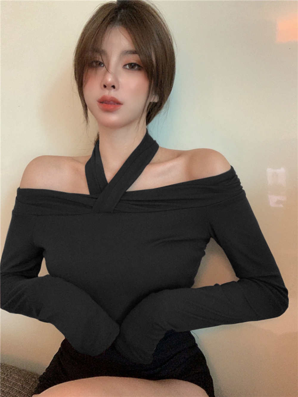 낮과 밤이 다른 그녀 5회 정은지 이미진 티셔츠 오프숄더 섹시 의상 옷 패션 - 상세 이미지 5