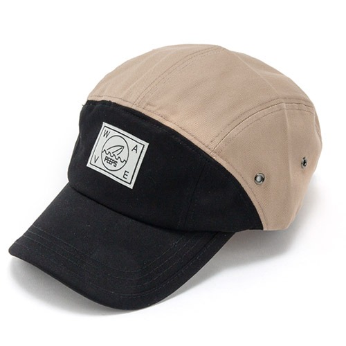 PEEPS Two Tone Curved Camp Cap 투톤캡 블랙 - 상품 이미지