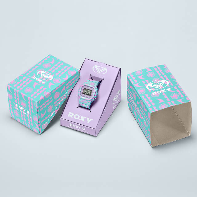 카시오 CASIO 베이비지 록시 콜라보 여성 손목시계 BGD-565RX-2JR - 상세 이미지 5