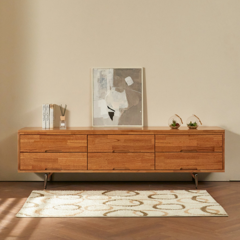 비엔나 1800 높은tv서랍장 높은 키큰 티비다이 거실장