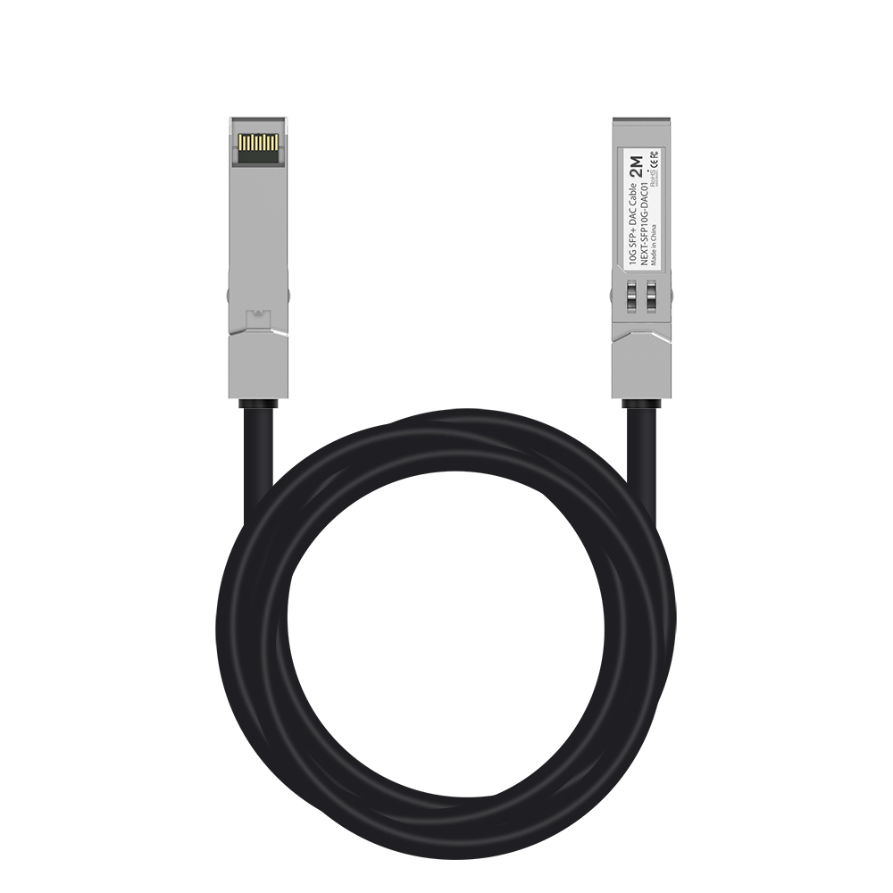 넥스트유 10G SFP+DAC 지빅 일체형 2M 케이블 SFP10G-DAC02 - 상품 이미지