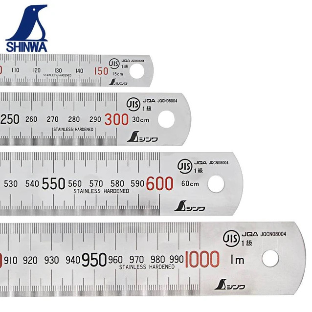 신와 JIS 1급 측정자 30cm - 상세 이미지 2