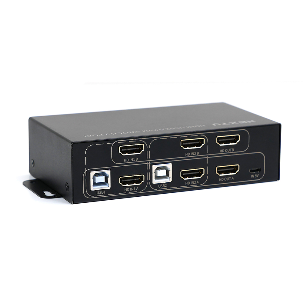 4K HDMI 2포트 듀얼 KVM스위치 NEXT 7702KVM-4KDUAL - 상세 이미지 3