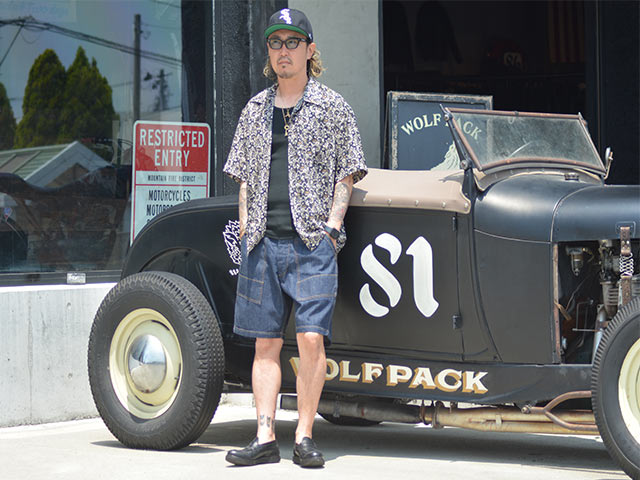 프리휠러스 FREEWHEELERS SIDEWINDER 남성 데님 청 반바지 2422010 - 상세 이미지 2