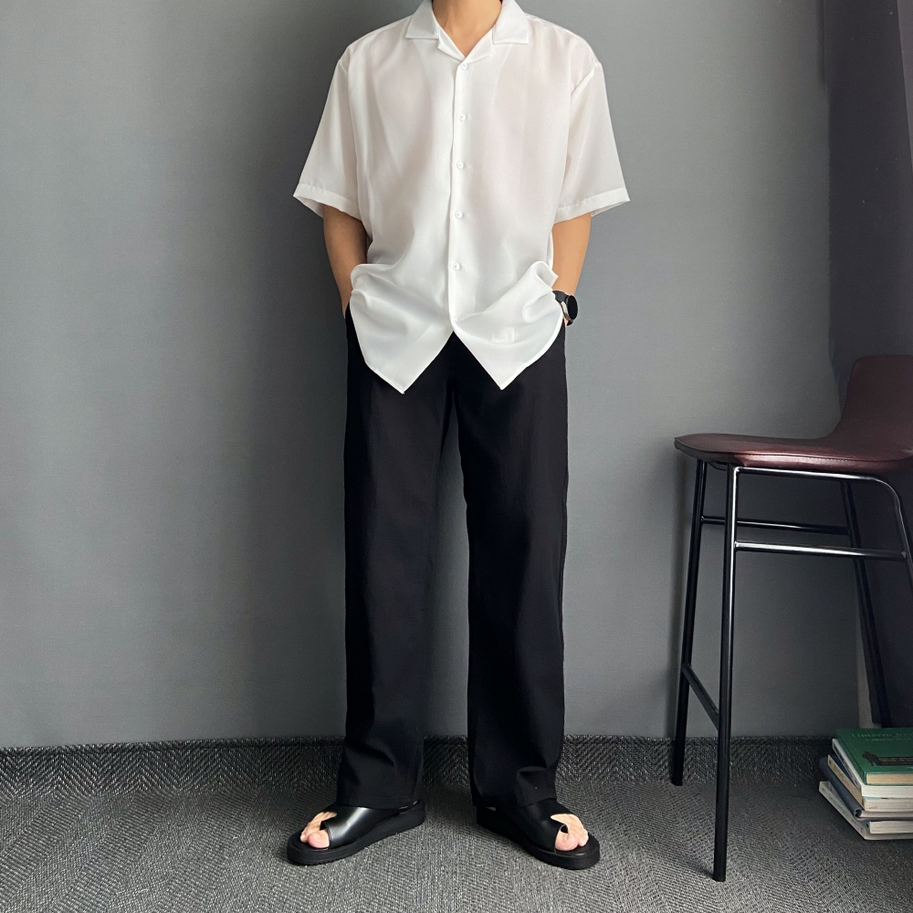 남자린넨팬츠 남성마바지 흰바지 이미지 2