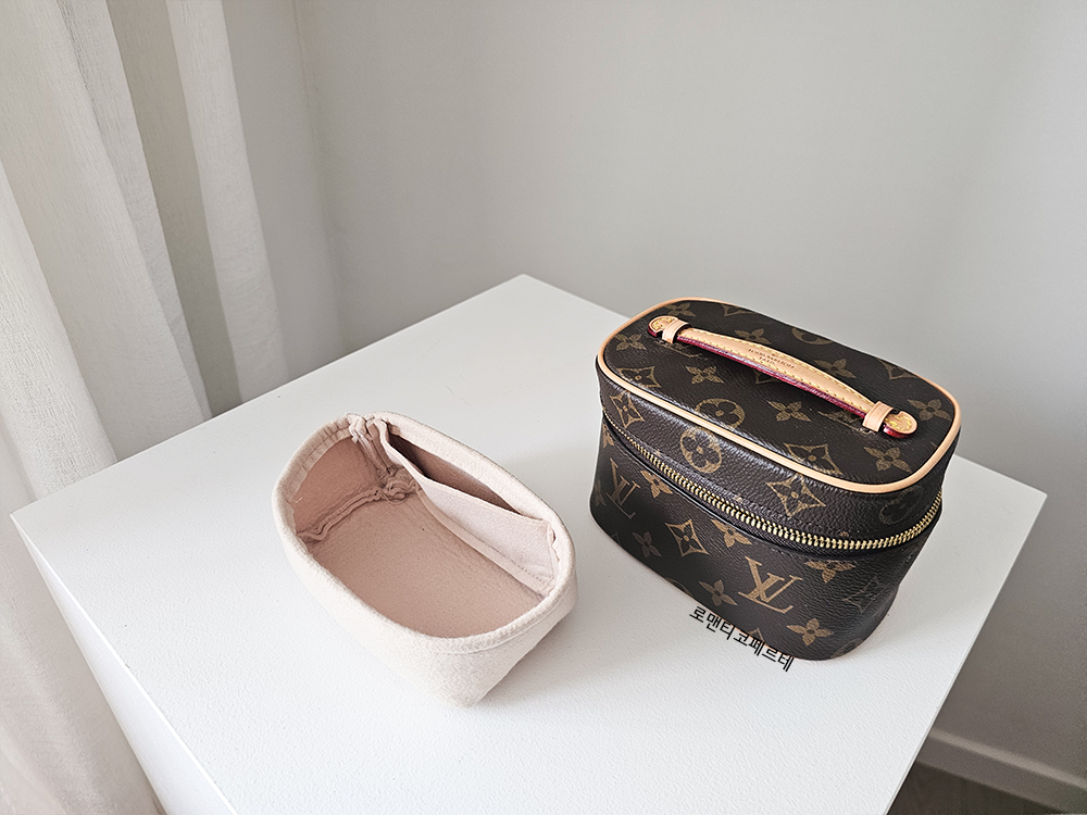 로맨티코 루이비통 니스 나노 미니 호환 리폼 이너백 백인백