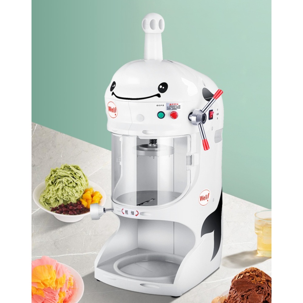 카페용눈꽃빙수기 우유빙수 메이커 얼음 분쇄기