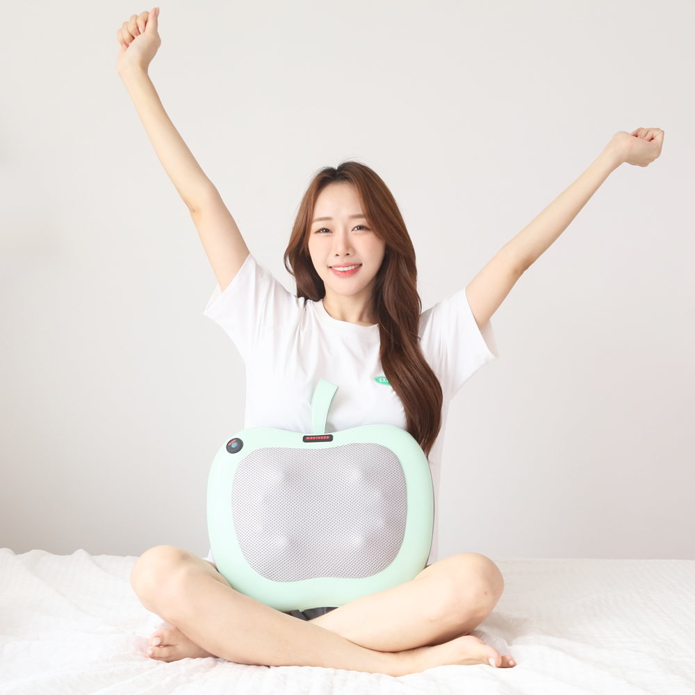 애플 무선 롤링 목 어깨 베개 쿠션 마사지기 MVP-449 - 상세 이미지 5