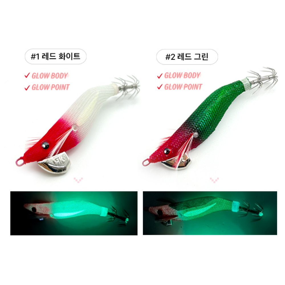 금호 1.8호 한치 에기 오모리그 이카킬러 갑오징어 쭈꾸미 - 상세 이미지 2