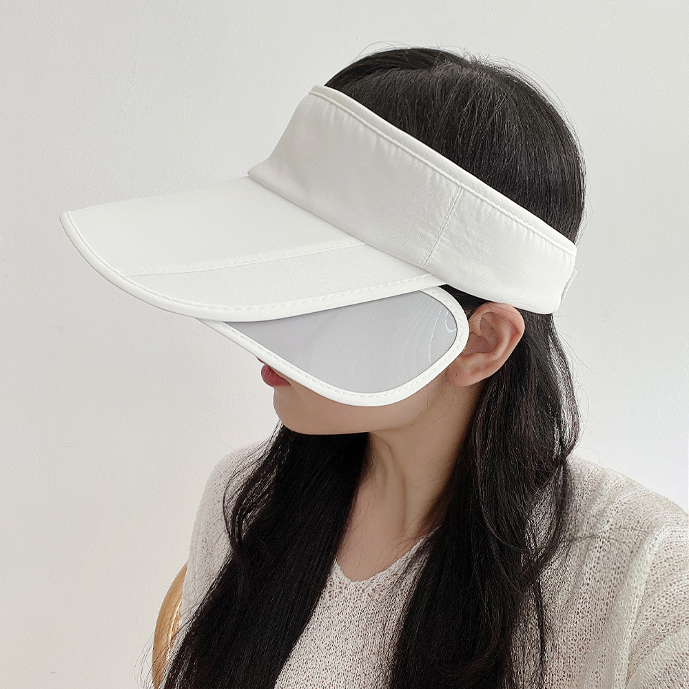 동대문모자 스포츠 날개 아웃도어 썬캡 바이저 등산 골프 야외활동 모자 - 상품 이미지
