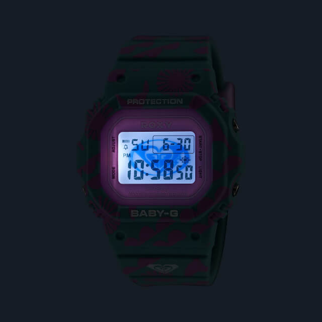 카시오 CASIO 베이비지 록시 콜라보 여성 손목시계 BGD-565RX-2JR - 상세 이미지 4
