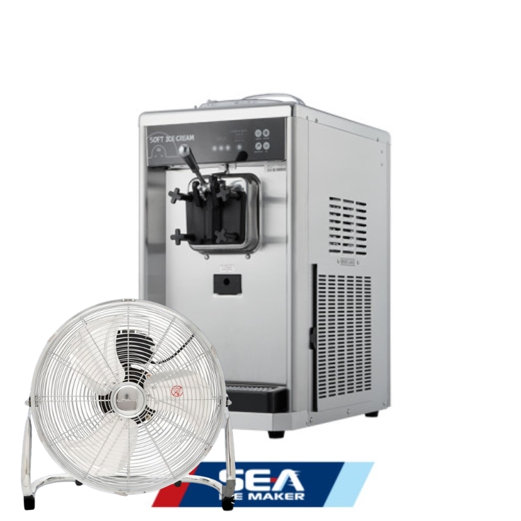 소프트 아이스크림 기계 카페 매장 콘 아이스트로 아이스크림 제조기 머신