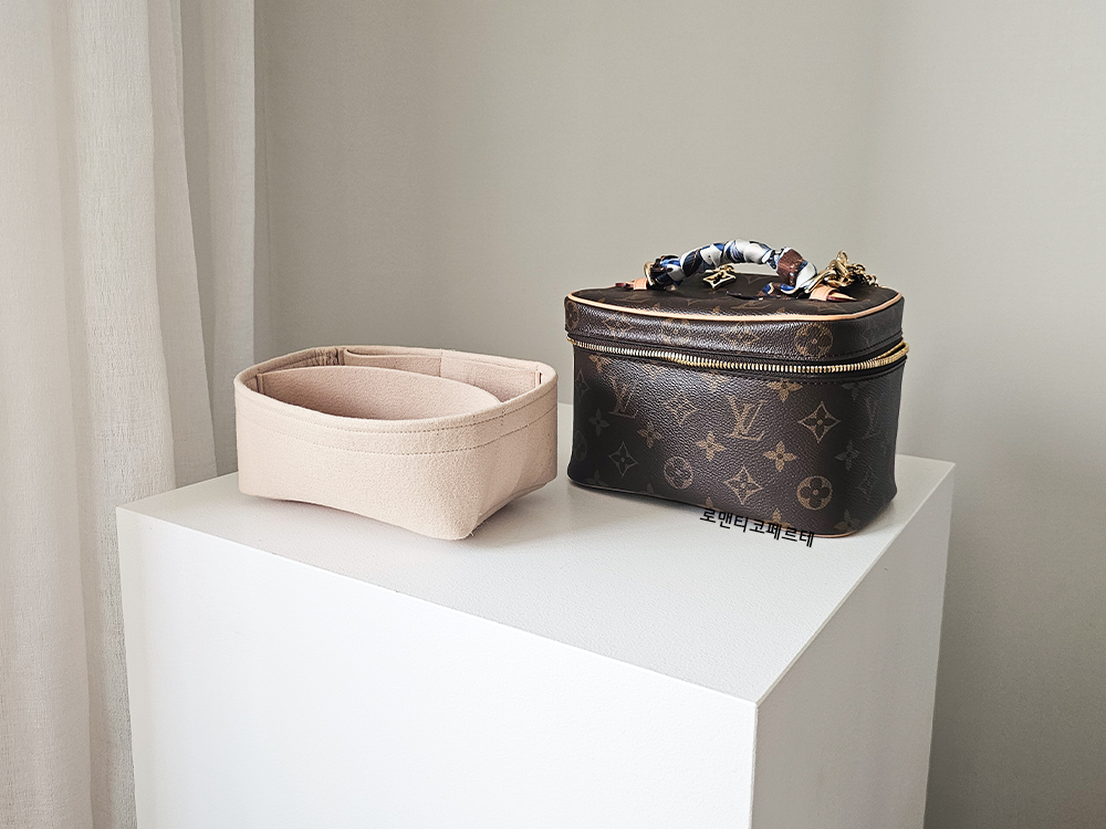 로맨티코 루이비통 니스 나노 미니 호환 리폼 이너백 백인백