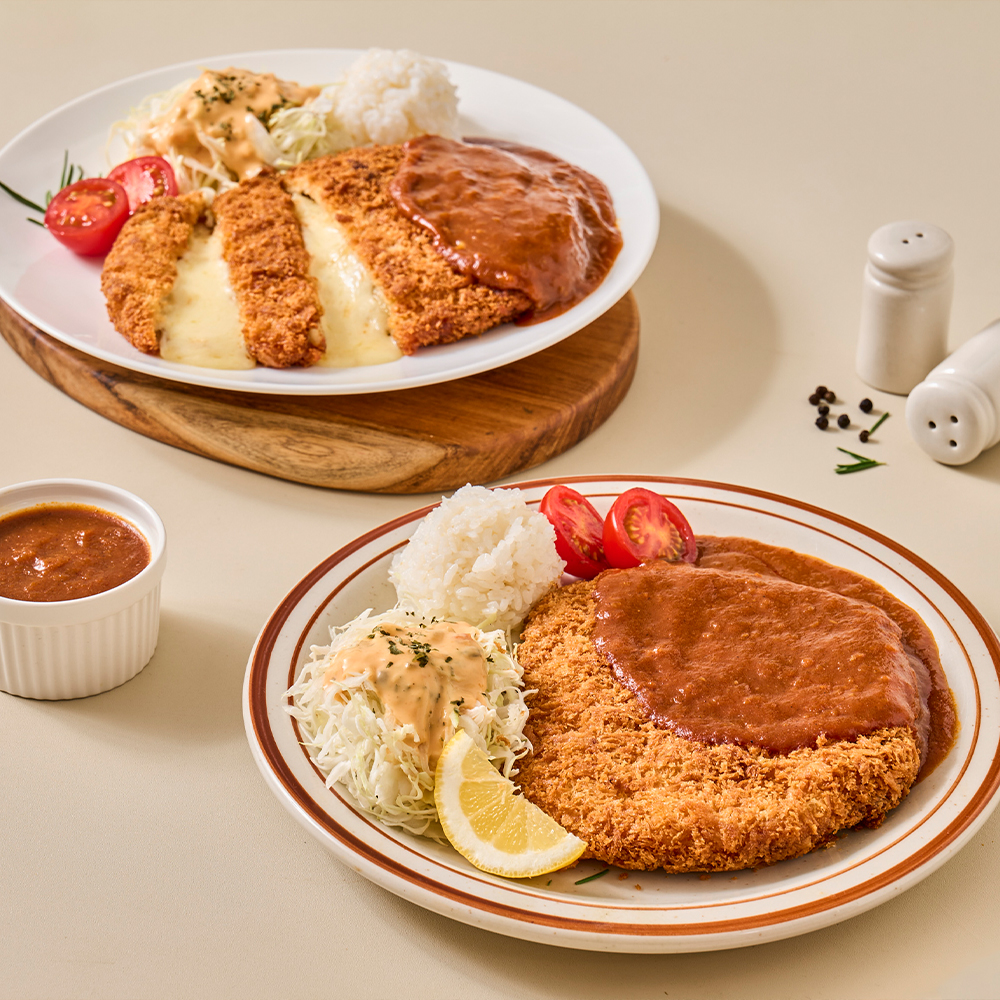 [99eats]  추억의  1999  경양식   왕돈까스  350g 2 종 ( 오리지널 / 치즈 )
