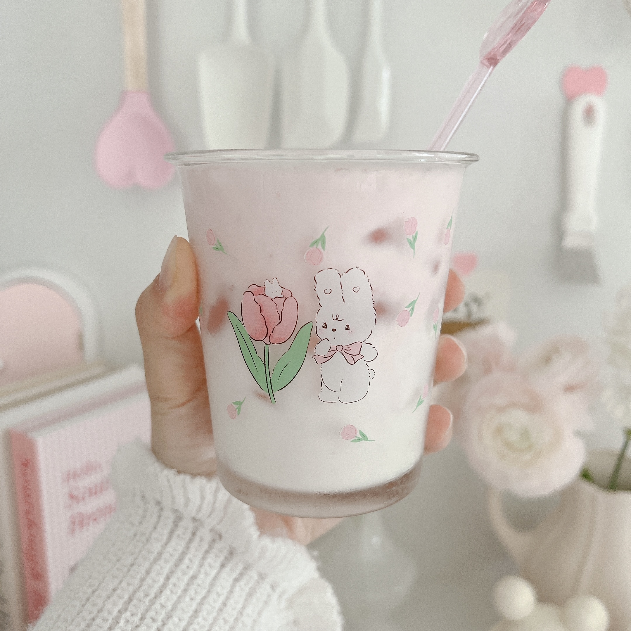 홈카페 유리컵 추천 아이스커피 컵 맥주잔 사용법 토순이 컵 후기