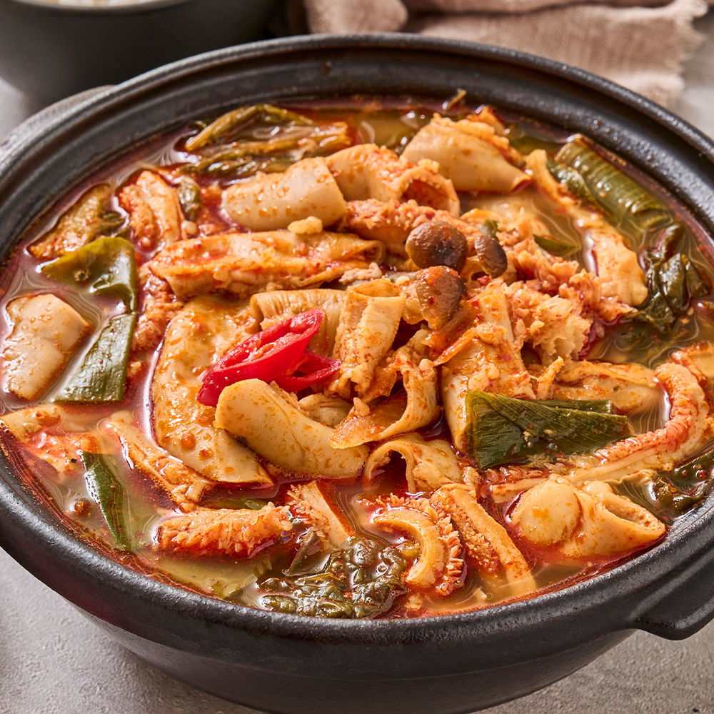 [99eats x  오발탄 ]  푸짐한   소곱창전골  1kg  캠핑음식   안주   즉석탕   즉석국   얼큰
