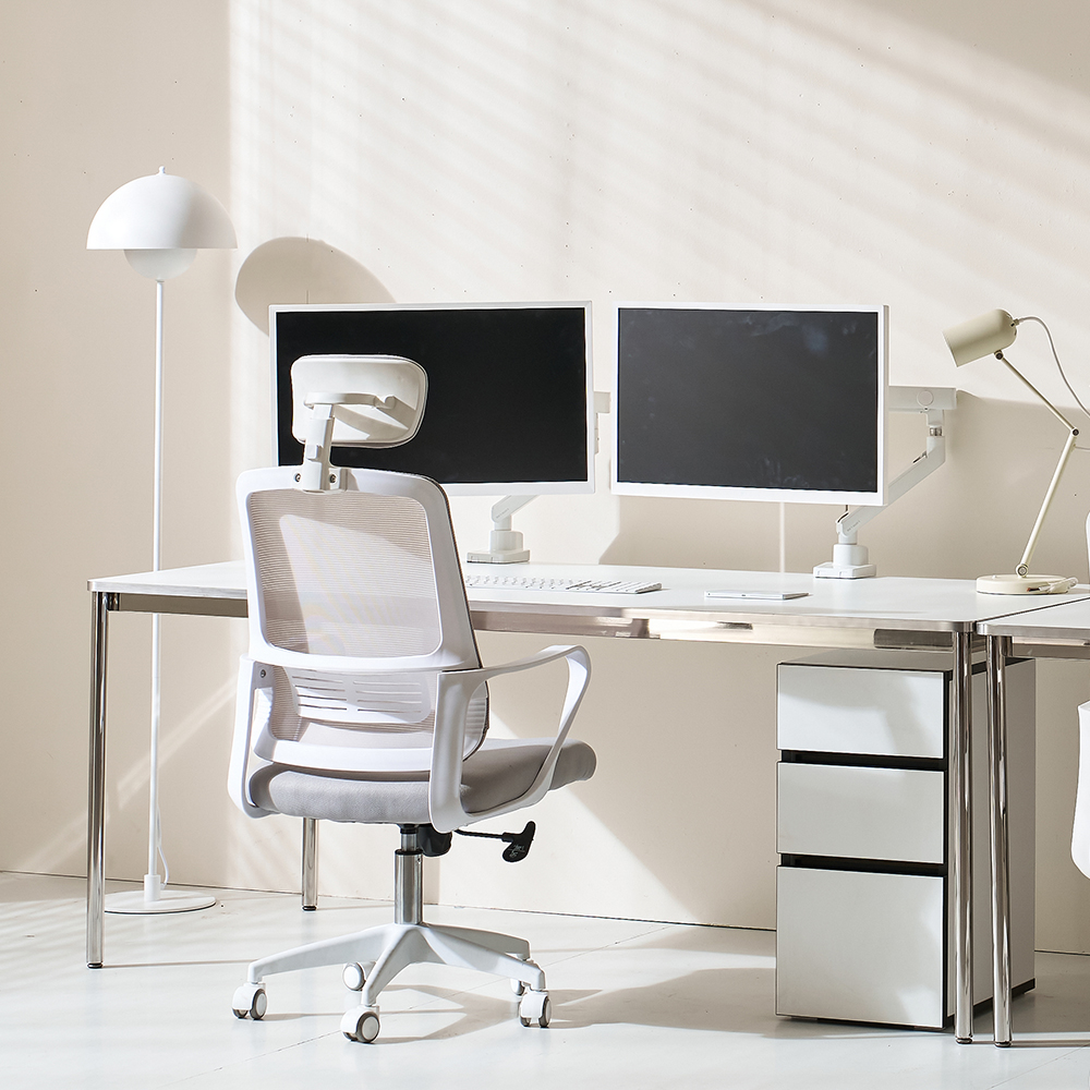 포커스 컴퓨터 게이밍 책상 1인용 2인용 1200 화이트