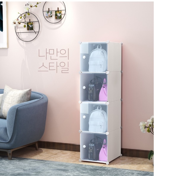 칸막이정리함 가방수납함 가방 보관 정리대 가방보관함 정리 - 상세 이미지 3