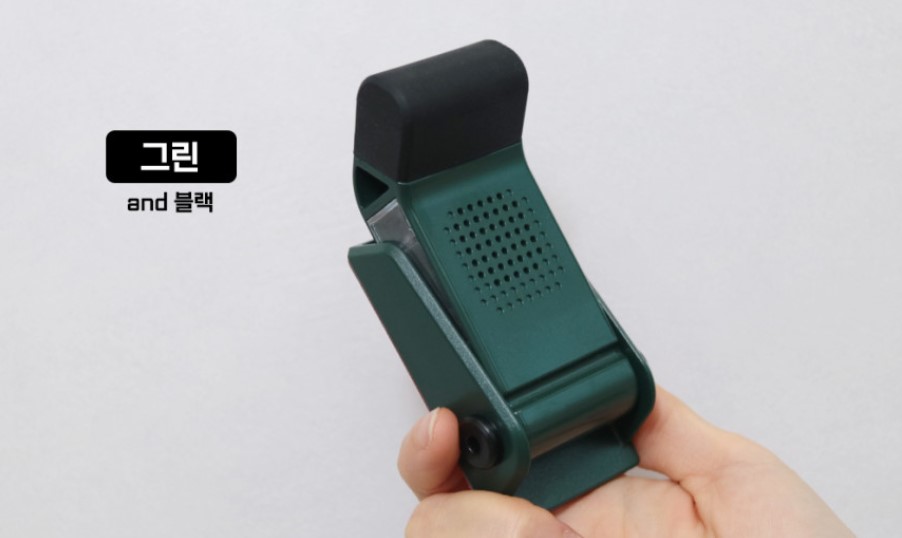 힙톡 도어스토퍼 원터치 반자동 무타공 현관문스토퍼 자석 말발굽 말굽 - 상세 이미지 5
