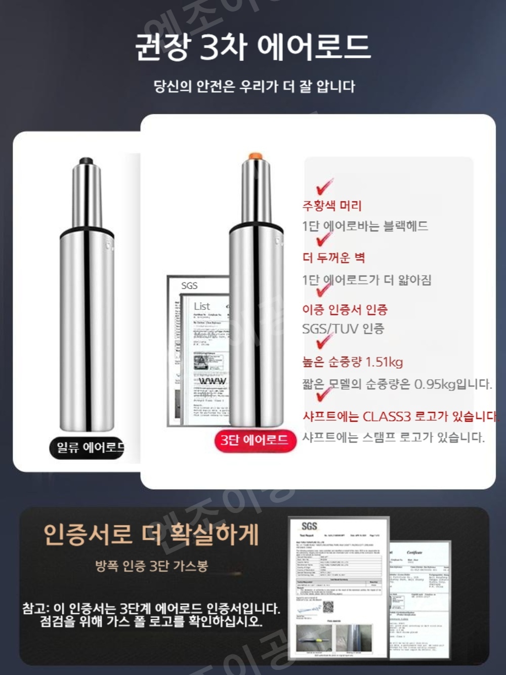 회전 프런트체어 높낮이조절 스탠딩의자 카페 이미지 6