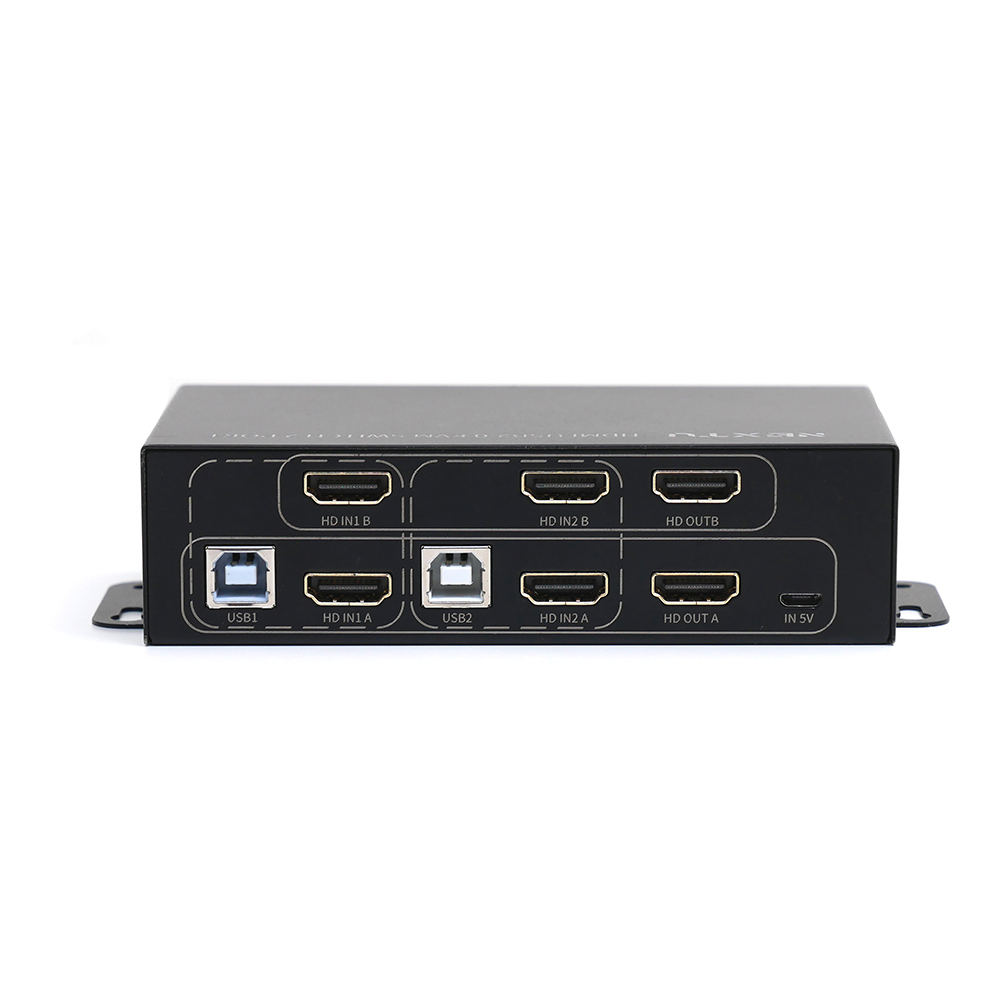 4K HDMI 2포트 듀얼 KVM스위치 NEXT 7702KVM-4KDUAL - 상세 이미지 4