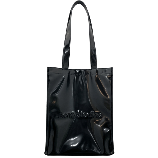 [더팩토리](당일) [ACNE] 24FW 아크네 엠보싱 로고 숄더 토트백 / 블랙 (C10178 900) : 논현 더팩토리 명품편집샵