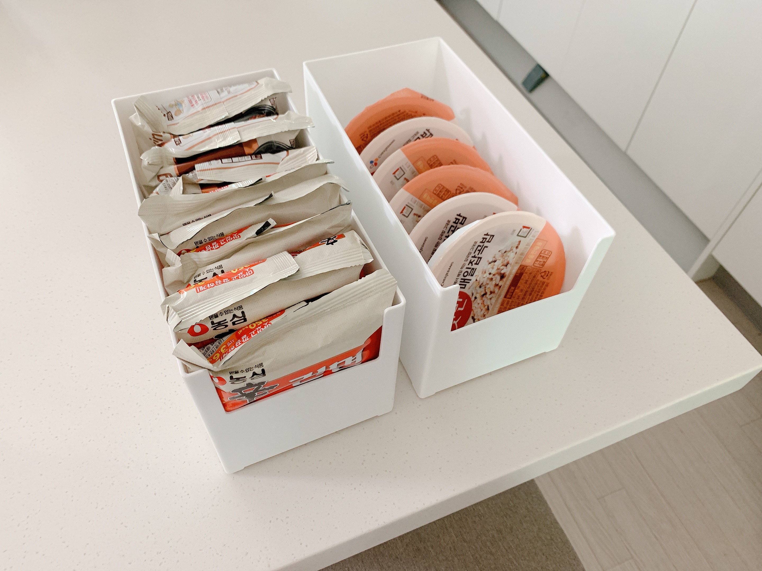 냉장고 싱크대 소 정리 트레이 용품 팬트리 수납 정리함 제품 이미지