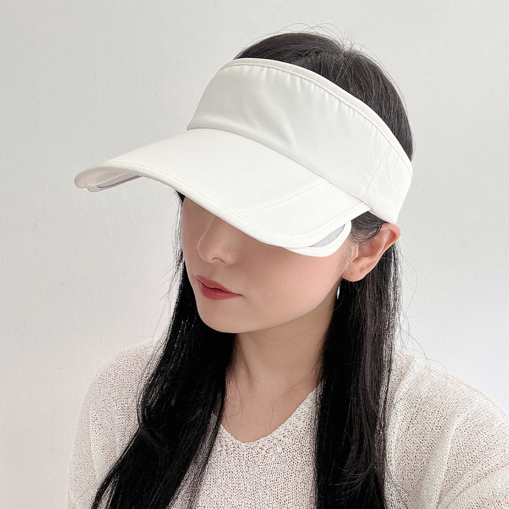 동대문모자 스포츠 날개 아웃도어 썬캡 바이저 등산 골프 야외활동 모자 - 상세 이미지 5