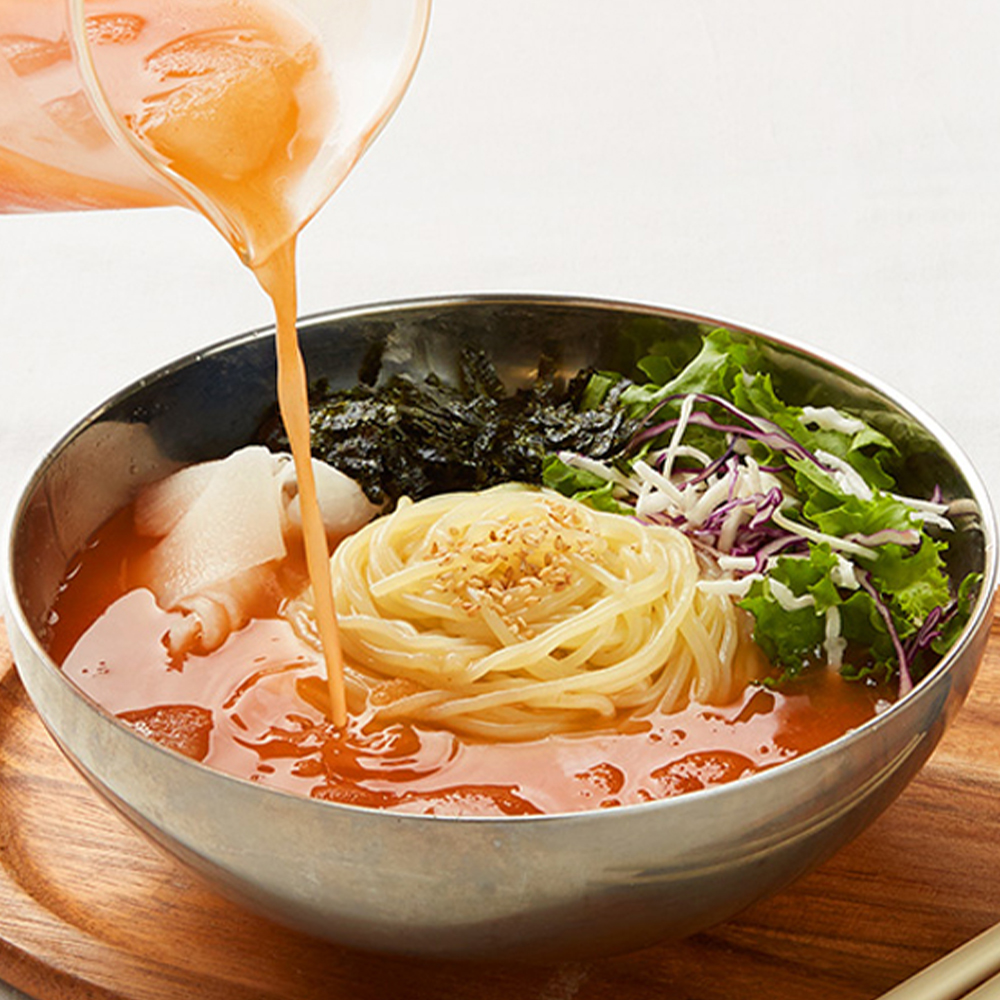 얌샘 비빔쫄면 2인분 (냉동), 490g, 1개