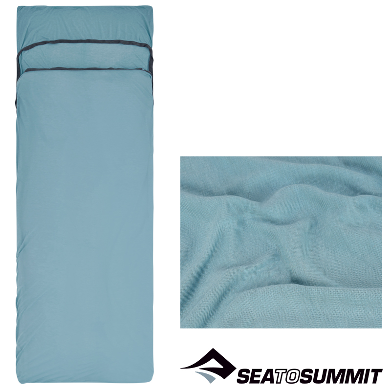 씨투써밋 라이너 쿨맥스 컴포트 블렌드 트래블러 사각 라이너 백패킹 사계절용 숙면