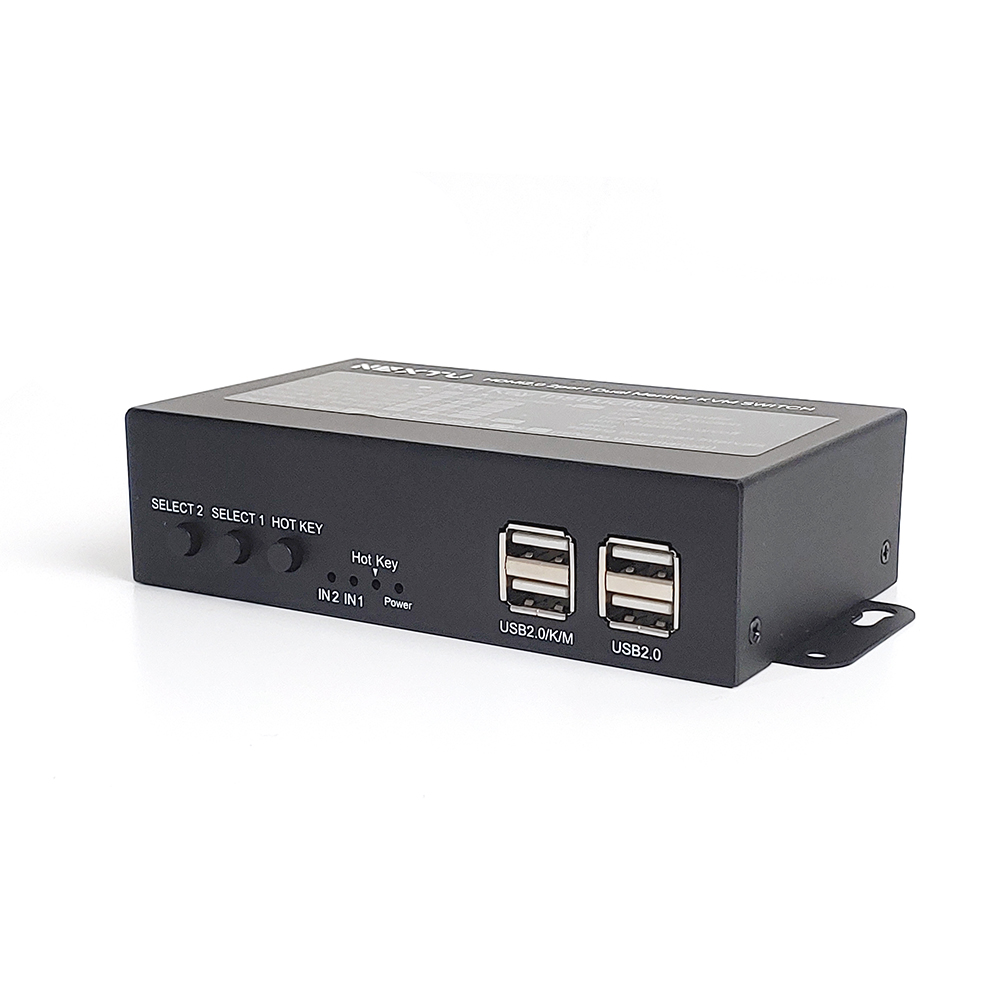 4K HDMI 2포트 듀얼 KVM스위치 NEXT 7702KVM-4KDUAL - 상세 이미지 2