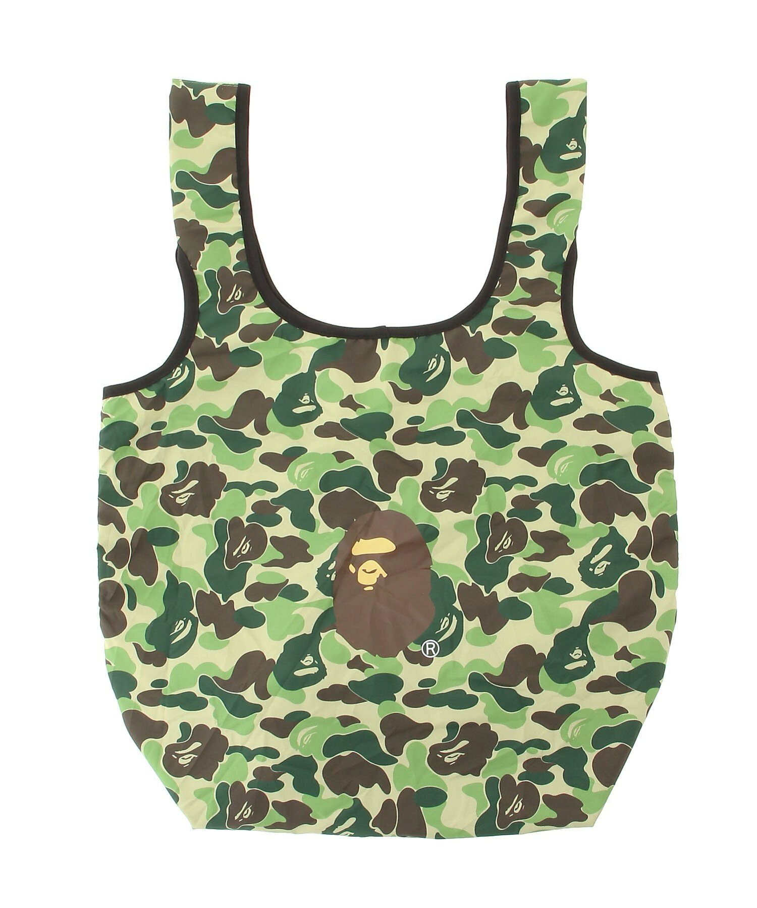 베이프 BAPE ABC CAMO APE HEAD 카모 에이프 헤드 유틸리티 토트백 - 메인 이미지