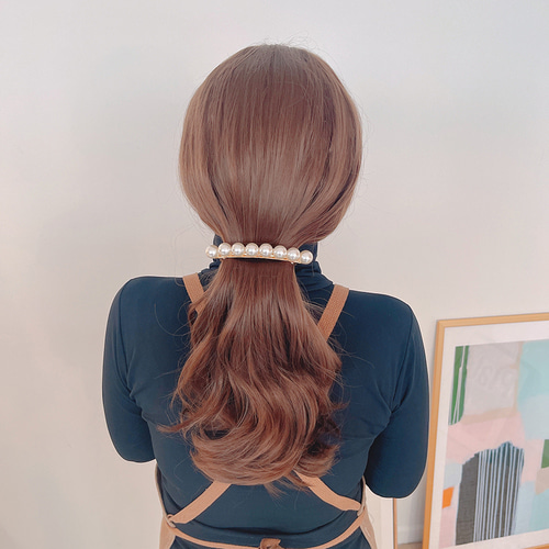 진주헤어핀 일자반머리 헤어핀추천 헤어핀선택법 머리핀꿀팁