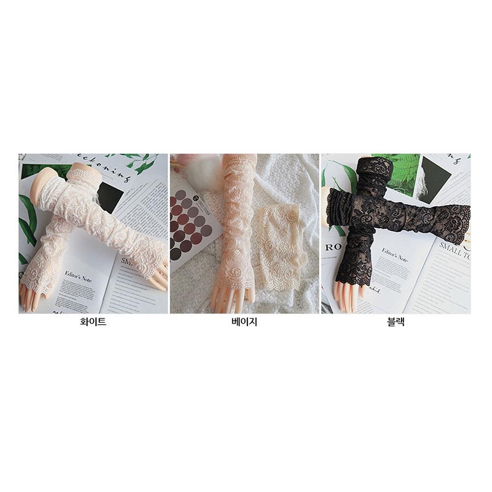 운전손등토시 레이스쿨토시 아이스쿨링토시 - 상세 이미지 3