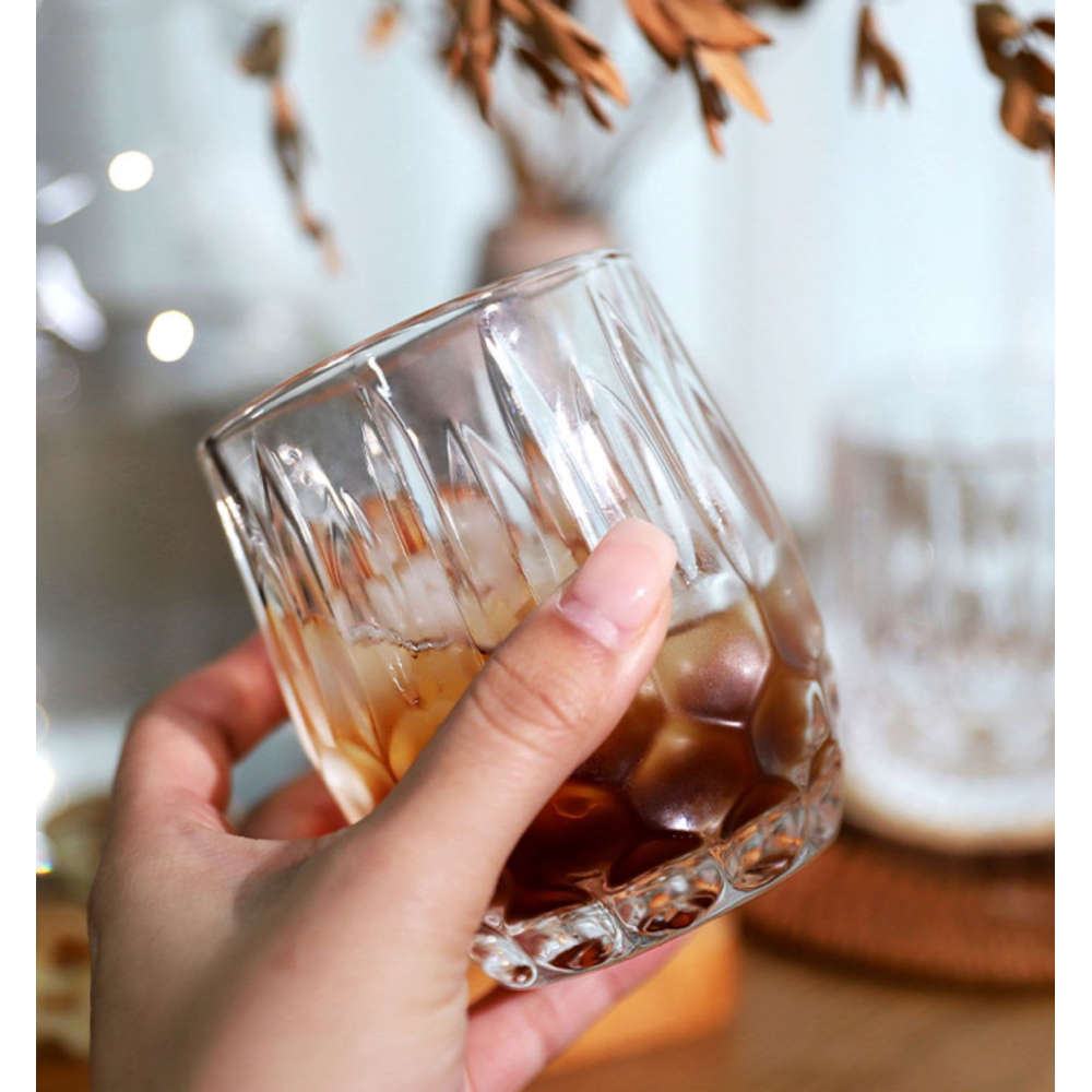 양주잔 300ml 위스키 유리잔 온더락 글라스 언더락 홈카페 쥬스 물컵 술잔 집들이선물