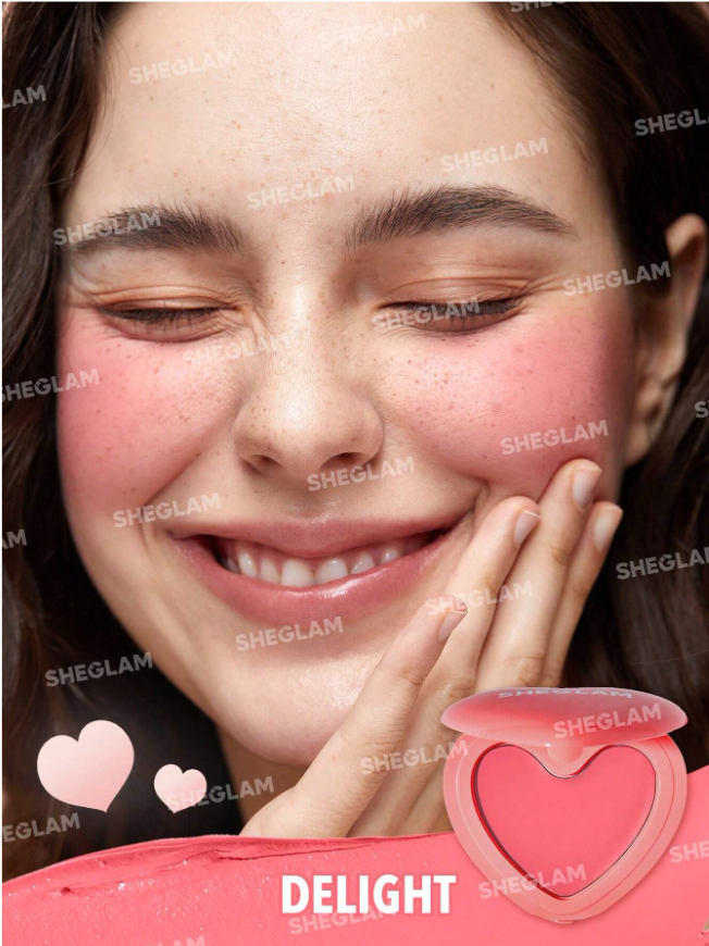 쉬글램 촉촉한 하트 크림 블러셔 크림치크 sheglam cream blush - 상세 이미지 5
